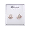 Starburst Cubic Zirconia Earrings.