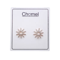 Starburst Cubic Zirconia Earrings.