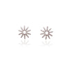 Starburst Cubic Zirconia Earrings.