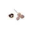 Flower Cubic Zirconia Earrings.