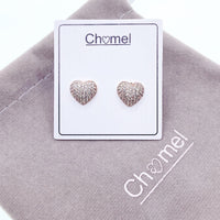 Heart Cubic Zirconia Earrings.