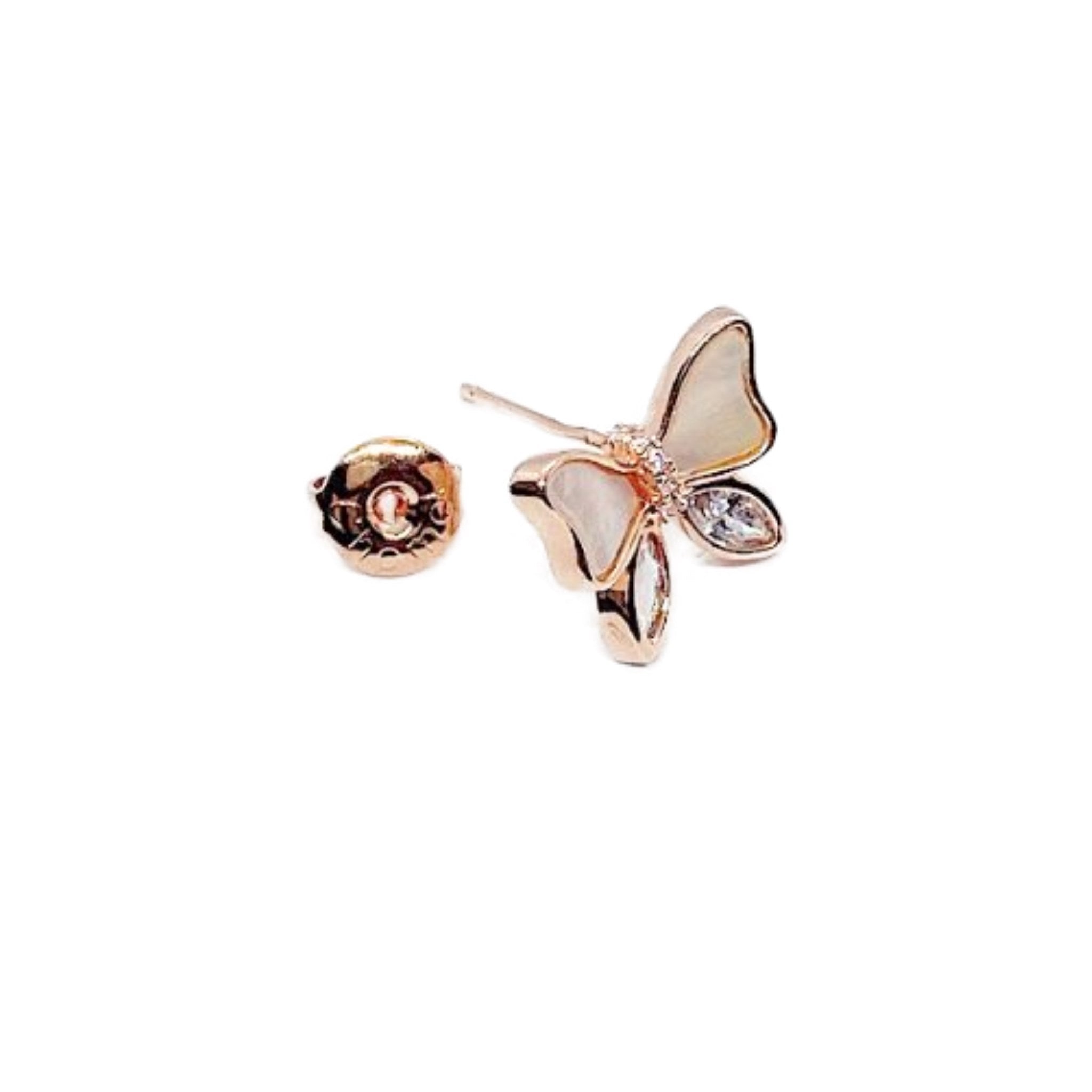 Girls butterfly hotsell earrings