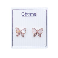 Mother of Pearl Butterfly Earrings.