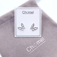 Butterfly Cubic Zirconia Earrings.