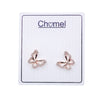 Butterfly Cubic Zirconia Earrings.