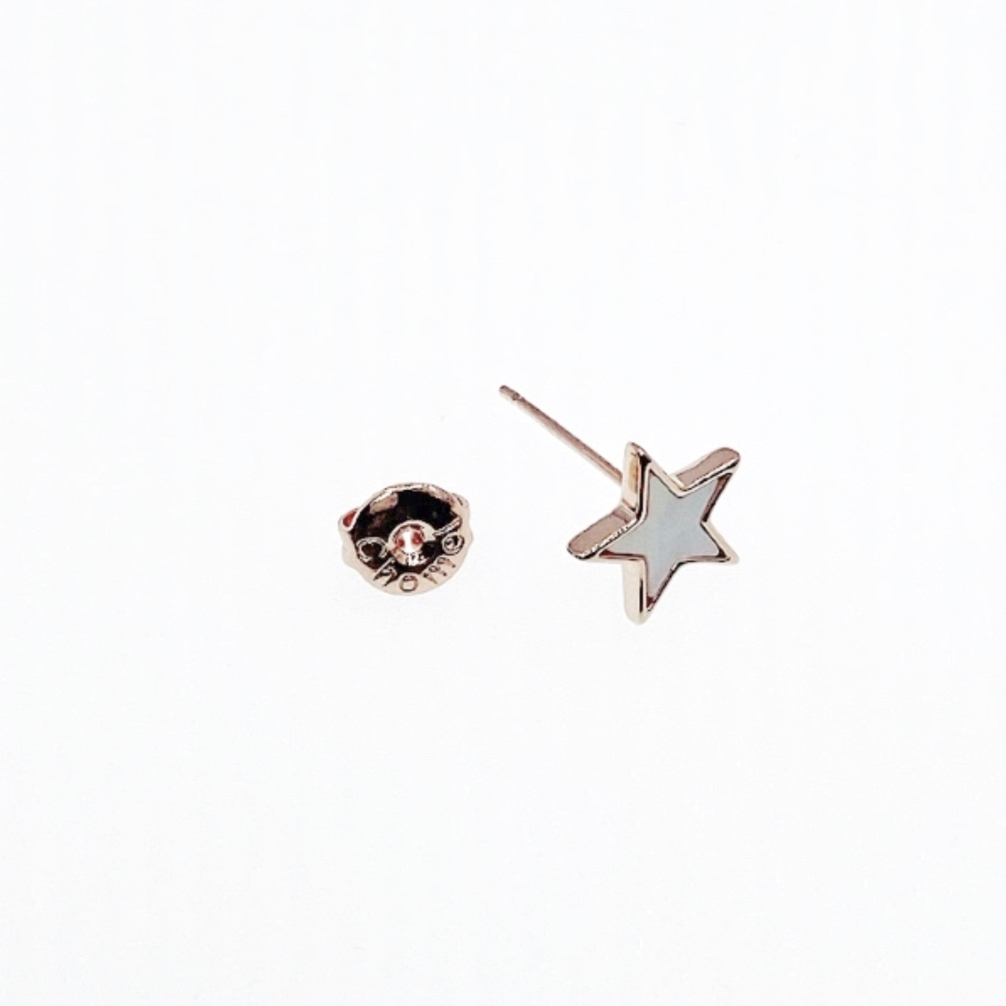Moon & Star Mother of Pearl Earrings.