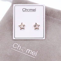 Star Mother of Pearl Earrings.