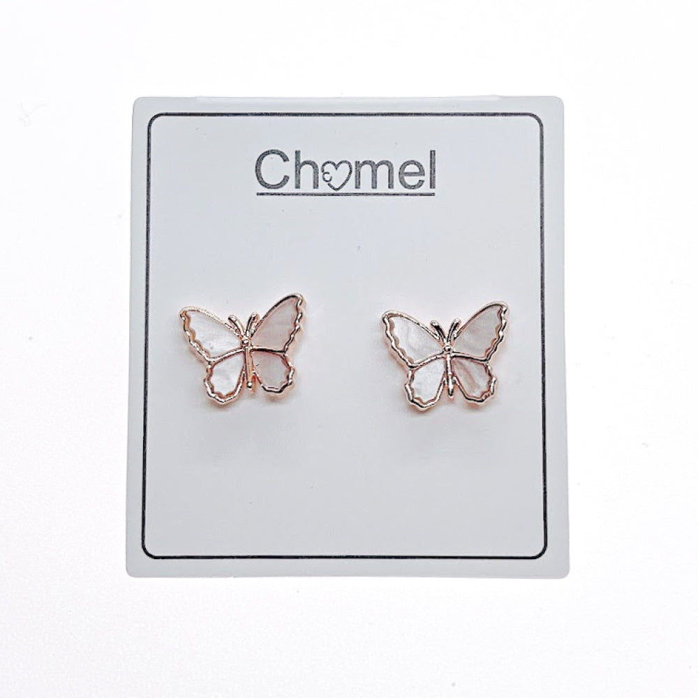 Butterfly Stud Earring - CHOMEL