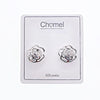Flower Cubic Zirconia Earrings - CHOMEL