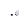Flower Cubic Zirconia Earrings - CHOMEL