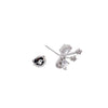 Ribbon Cubic Zirconia Earrings - CHOMEL