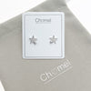 Star Cubic Zirconia Stud Earrings - CHOMEL