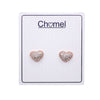 Heart Cubic Zirconia Earring.