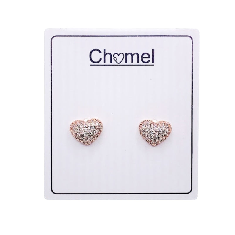 Heart Cubic Zirconia Earring.