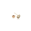 Heart Cubic Zirconia Earring - CHOMEL