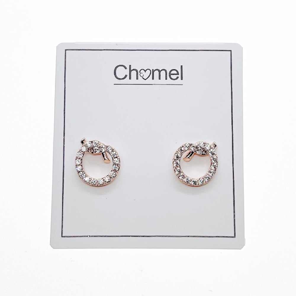 Cubic Zirconia Earrings.