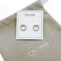 Cubic Zirconia Earrings.