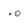 Round Cubic Zirconia Earrings - CHOMEL