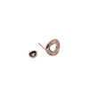 Round Cubic Zirconia Earrings - CHOMEL