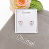 Heart Cubic Zirconia Earrings - CHOMEL