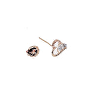 Heart Cubic Zirconia Earrings - CHOMEL