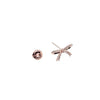 Ribbon Cubic Zirconia Earrings - CHOMEL
