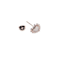 Heart Mother of Pearl Earrings - CHOMEL