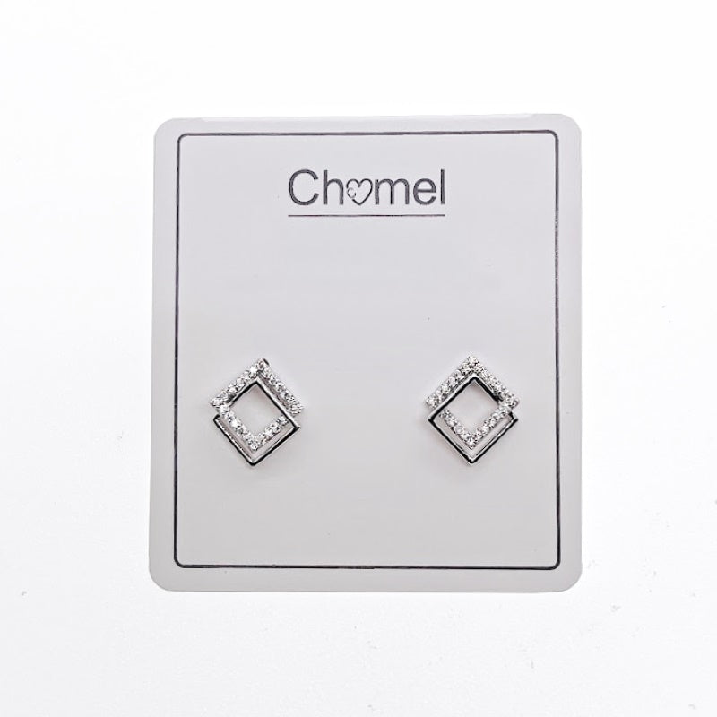 Cubic Zirconia Earrings - CHOMEL