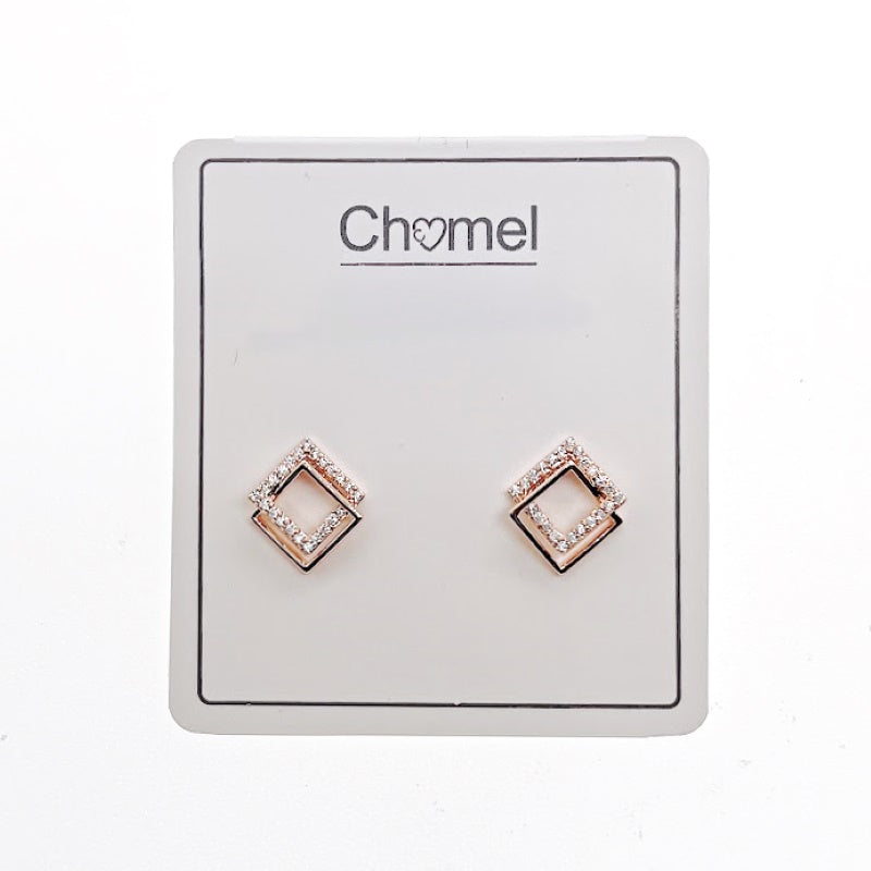 Cubic Zirconia Earrings - CHOMEL