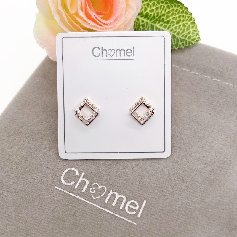 Cubic Zirconia Earrings - CHOMEL