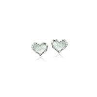 Heart Mother of Pearl Earrings - CHOMEL
