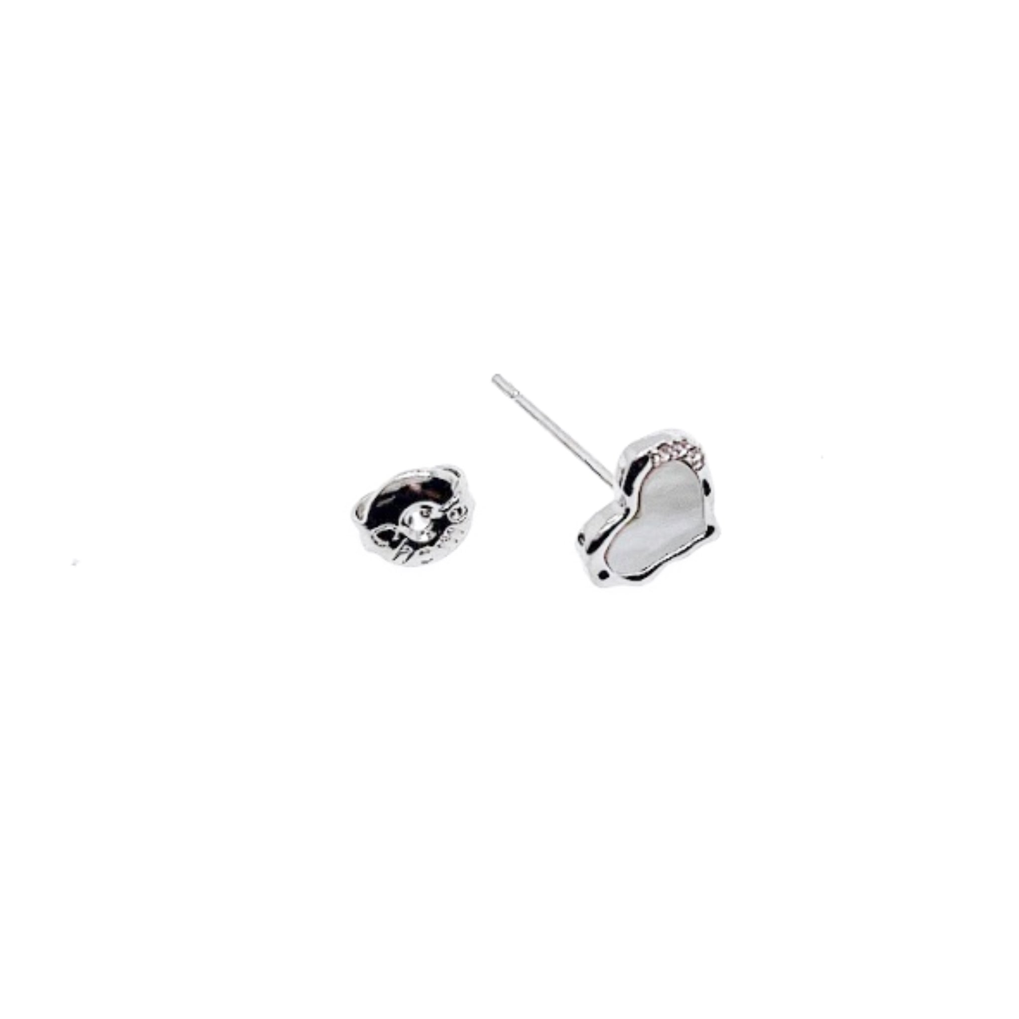Heart Mother of Pearl Earrings - CHOMEL