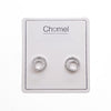 Cubic Zirconia Round Earring - CHOMEL