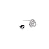 Cubic Zirconia Round Earring - CHOMEL