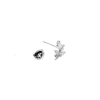 Leaf Cubic Zirconia Earrings - CHOMEL