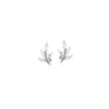 Leaf Cubic Zirconia Earrings - CHOMEL