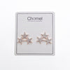 Star Cubic Zirconia Earrings - CHOMEL