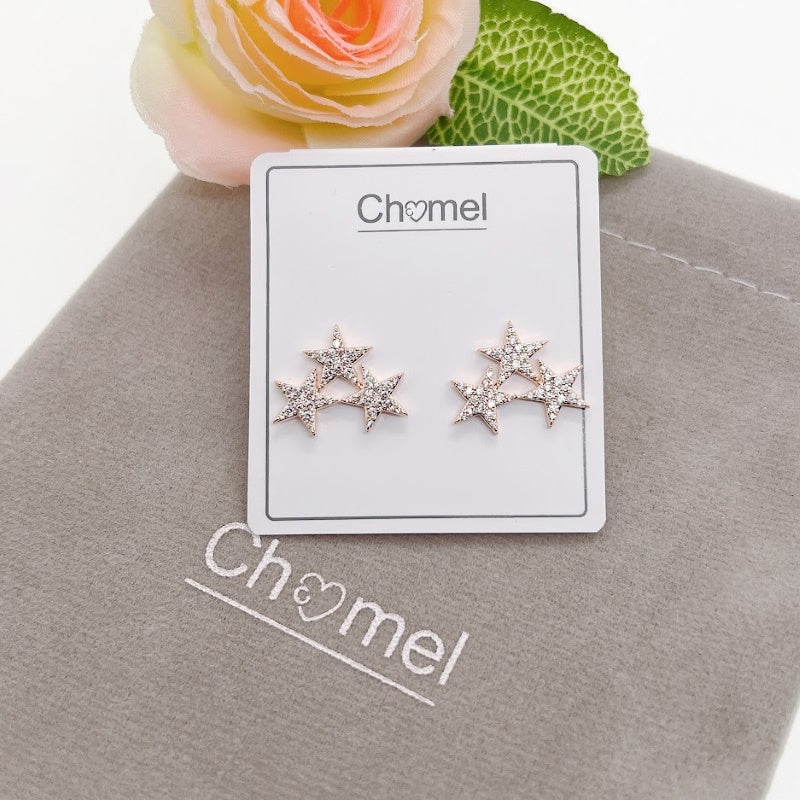 Gold on sale earrings star