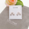 Star Cubic Zirconia Earrings - CHOMEL