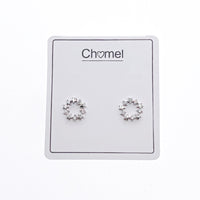 Star Cubic Zirconia Earrings - CHOMEL
