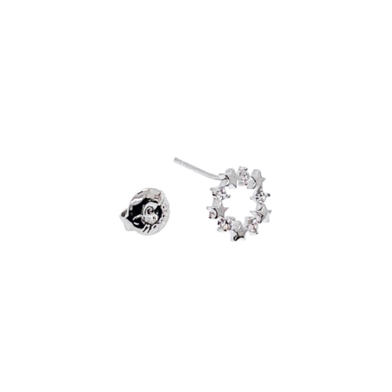 Star Cubic Zirconia Earrings - CHOMEL