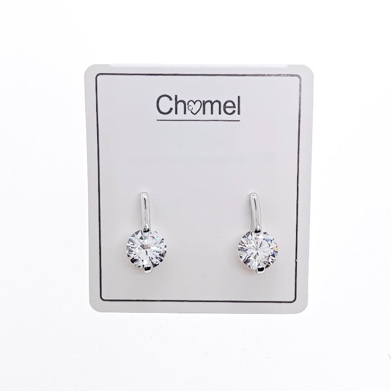 Cubic Zirconia Earrings - CHOMEL