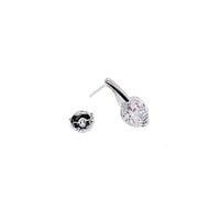 Cubic Zirconia Earrings - CHOMEL