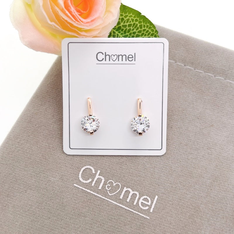 Cubic Zirconia Earrings - CHOMEL