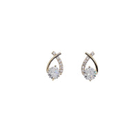 Cubic Zirconia Earrings - CHOMEL