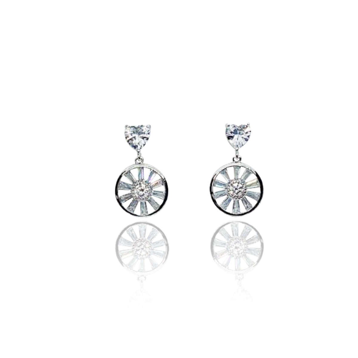 Cubic Zirconia Earrings.