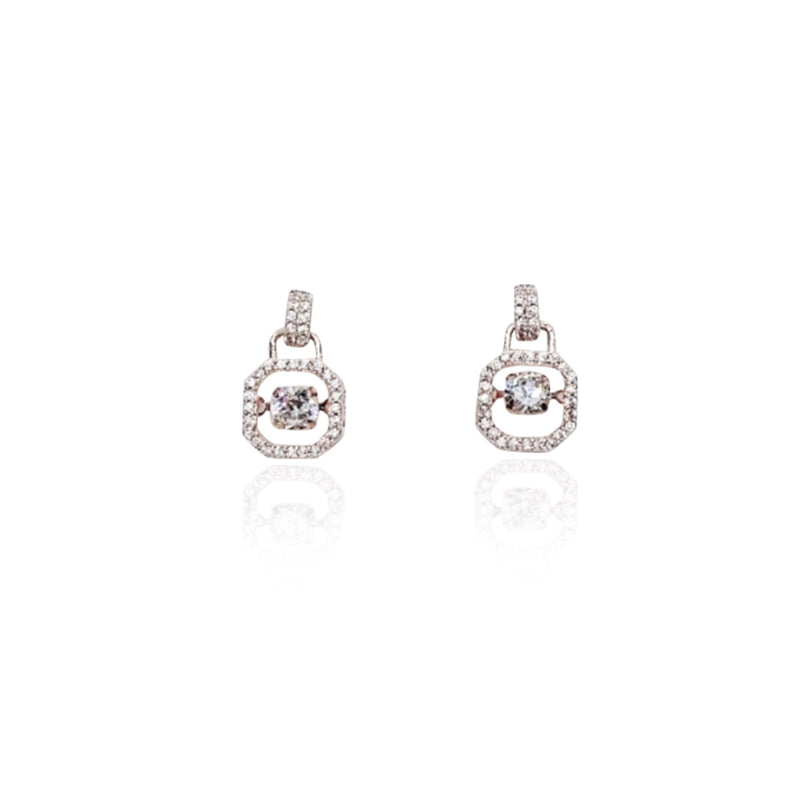 Cubic Zirconia Earrings.