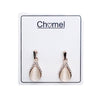 Simulated Moonstone Earrings.