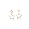 Star Mother of Pearl Earrings.