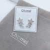 Star Cubic Zirconia  Earrings.